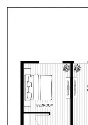 BLU Bellevue Apartments 1D 1 A Floor Plan BLU Bellevue Apartments 1D 1 A Floor Plan